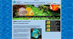 Desktop Screenshot of intretinere-acvarii.ro
